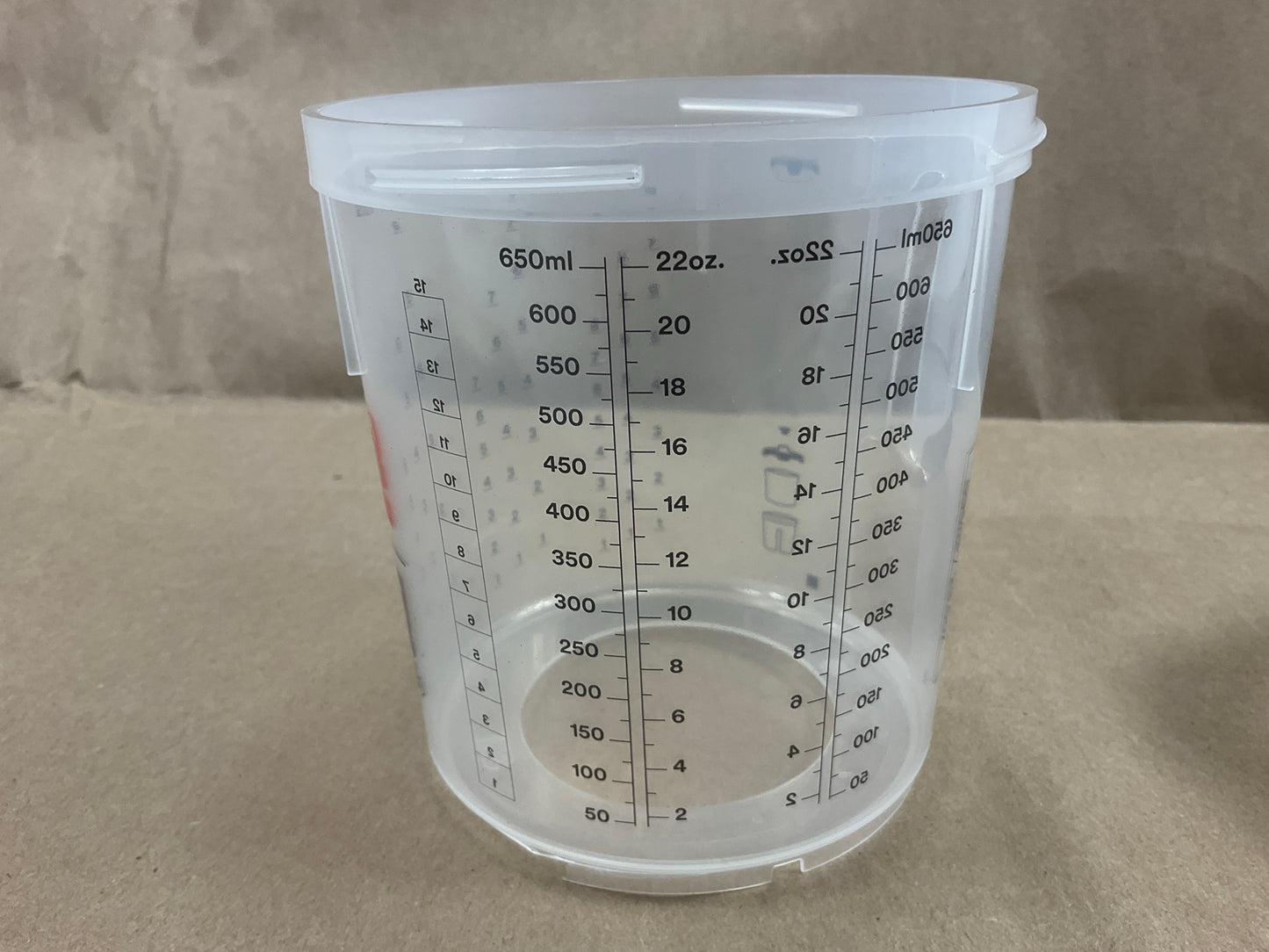 3M 26500 PPS Series 2.0 Spray Cup System Kit 1 Cup , 1 Lid 22 Oz , 200 Micron