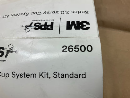 3M 26500 PPS Series 2.0 Spray Cup System Kit 1 Cup , 1 Lid 22 Oz , 200 Micron