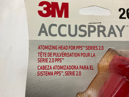 (5) 3M 26586 Accuspray Paint Spray Gun Nozzle Refill For PPS 2.0, 2 Mm, Red
