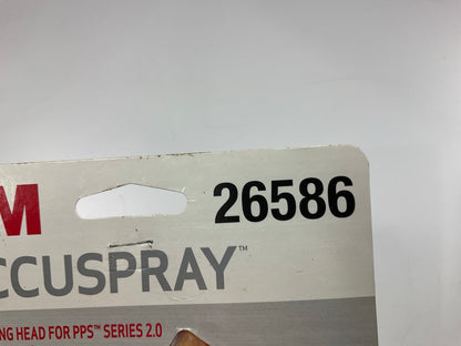 (5) 3M 26586 Accuspray Paint Spray Gun Nozzle Refill For PPS 2.0, 2 Mm, Red