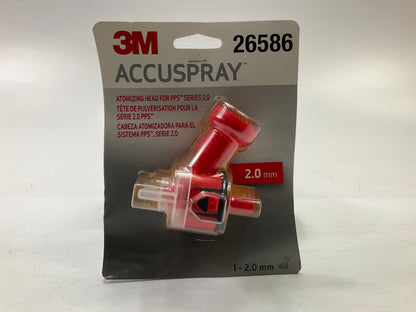 3M 26586 Accuspray Paint Spray Gun Nozzle Refill For PPS 2.0, 2 Mm, Red