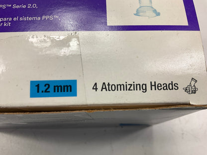 3M 26612 1.2mm Atomizing Head Refill Pack, Blue, PACK OF 4