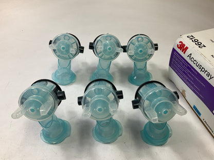 PACK OF 6 - 3M 26612 1.2mm Atomizing Head Refill Pack, Blue