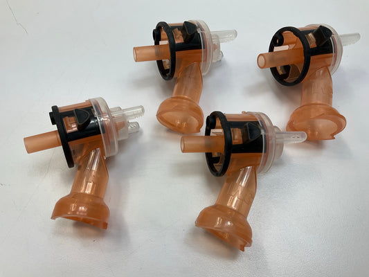 3M 26614 1.4mm Accuspray 2.0 PPS Atomizing Heads Orange Spray Gun Tips, 4 / Pack