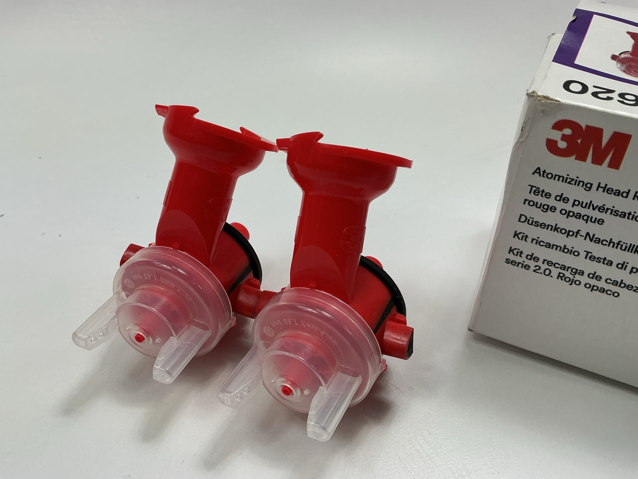 (2) 3M 26620 2.0MM Accuspray Atomizing Head Refill Pack For 3M PPS Series 2.0