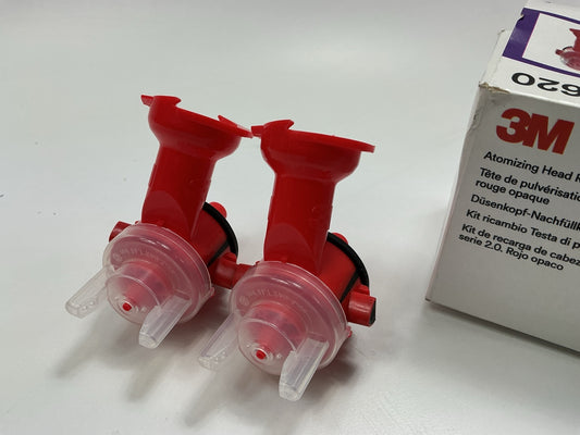 (2) 3M 26620 2.0MM Accuspray Atomizing Head Refill Pack For 3M PPS Series 2.0