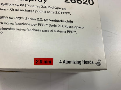 3M 26620 2.0MM Accuspray Atomizing Head Refill Pack For 3M PPS Series 2.0, 4/Box