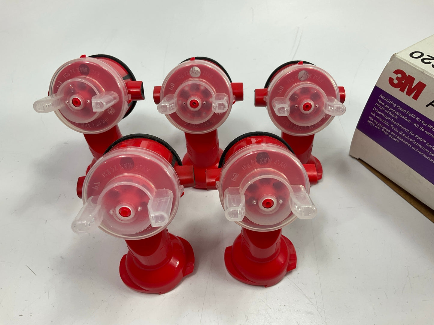 3M 26620 2.0MM Accuspray Atomizing Head Refill Pack For 3M PPS Series 2.0, 5 Pcs