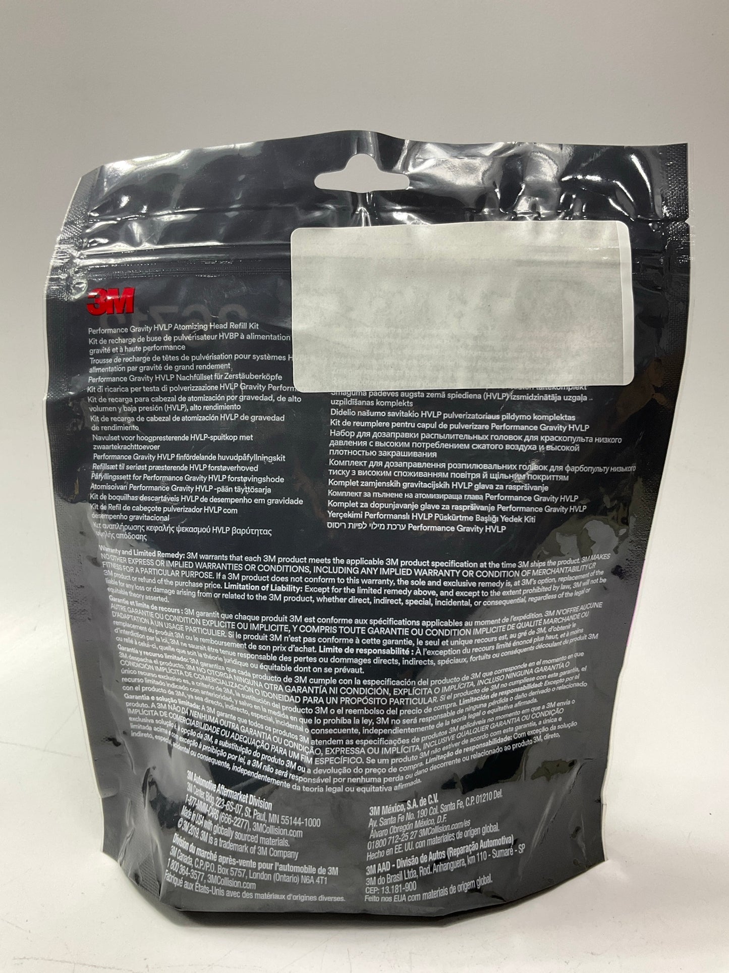 3M 26712 Performance Gravity HVLP Atomizing Head Refill Kit, 1.2mm, 5 / PACK