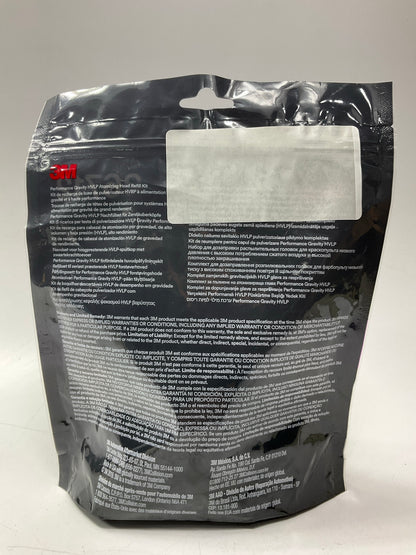 3M 26712 Performance Gravity HVLP Atomizing Head Refill Kit, 1.2mm, 5 / PACK