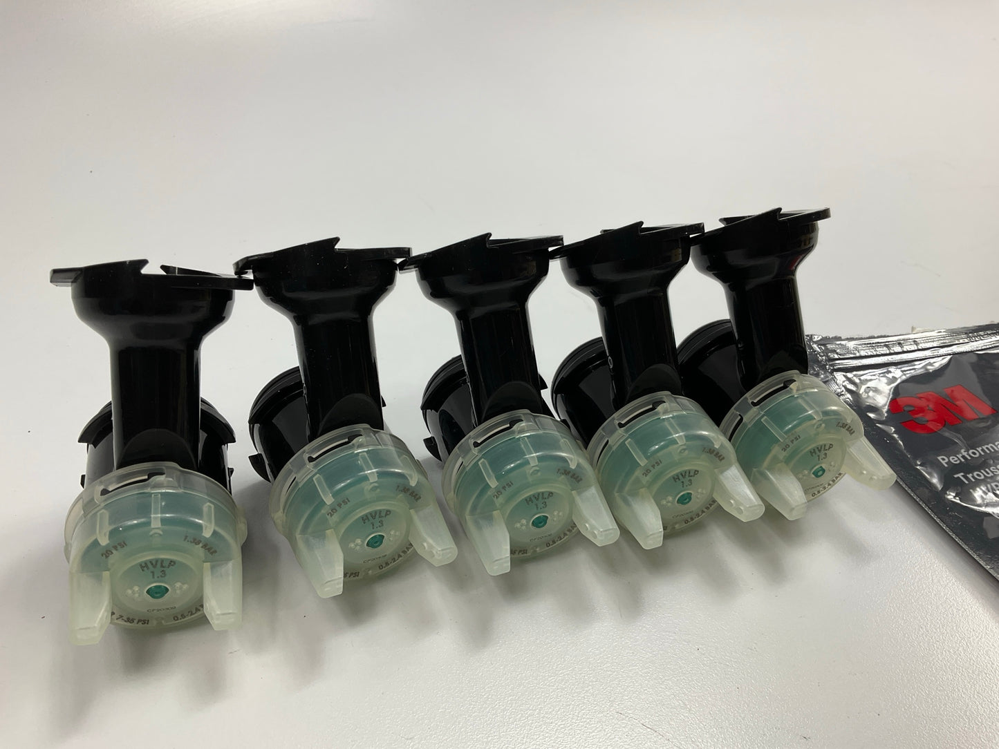 3M 26713 Performance Gravity HVLP Atomizing Head Refill Kit, 1.3mm, 5 / PACK