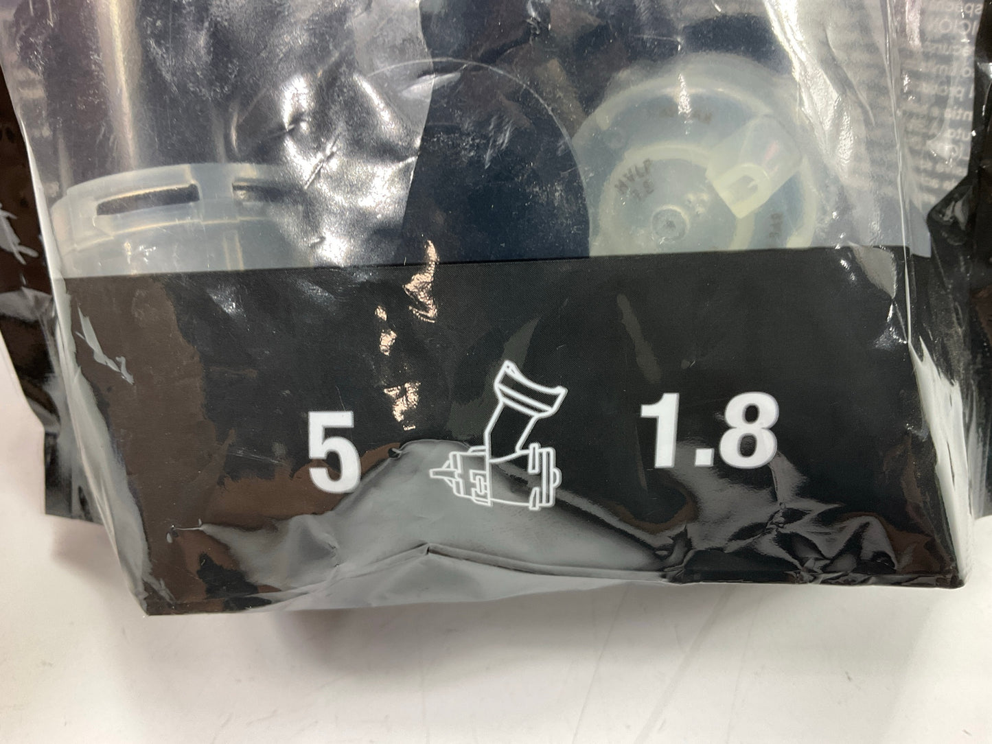 OPEN BAG 3M 26718 Performance Gravity HVLP Atomizing Head Refill Kit, Clear, 1.8