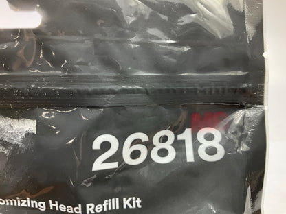 3M 26818 Performance Pressure HVLP Atomizing Head Refill Kit Clear,1.8, 10 Pack