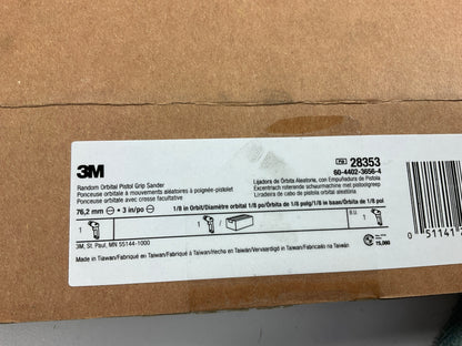 3M 28353 3M Random Orbital Pistol Grip Sander, 3 In, 1/8 In Orbit