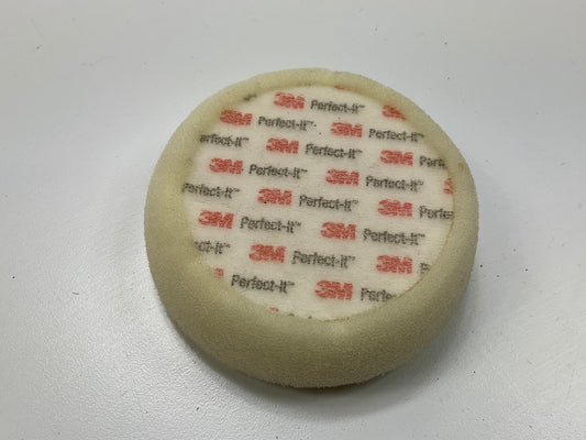 3M 30041 Perfect-It White 4 Inch Foam Compounding Pad - 2 Pads