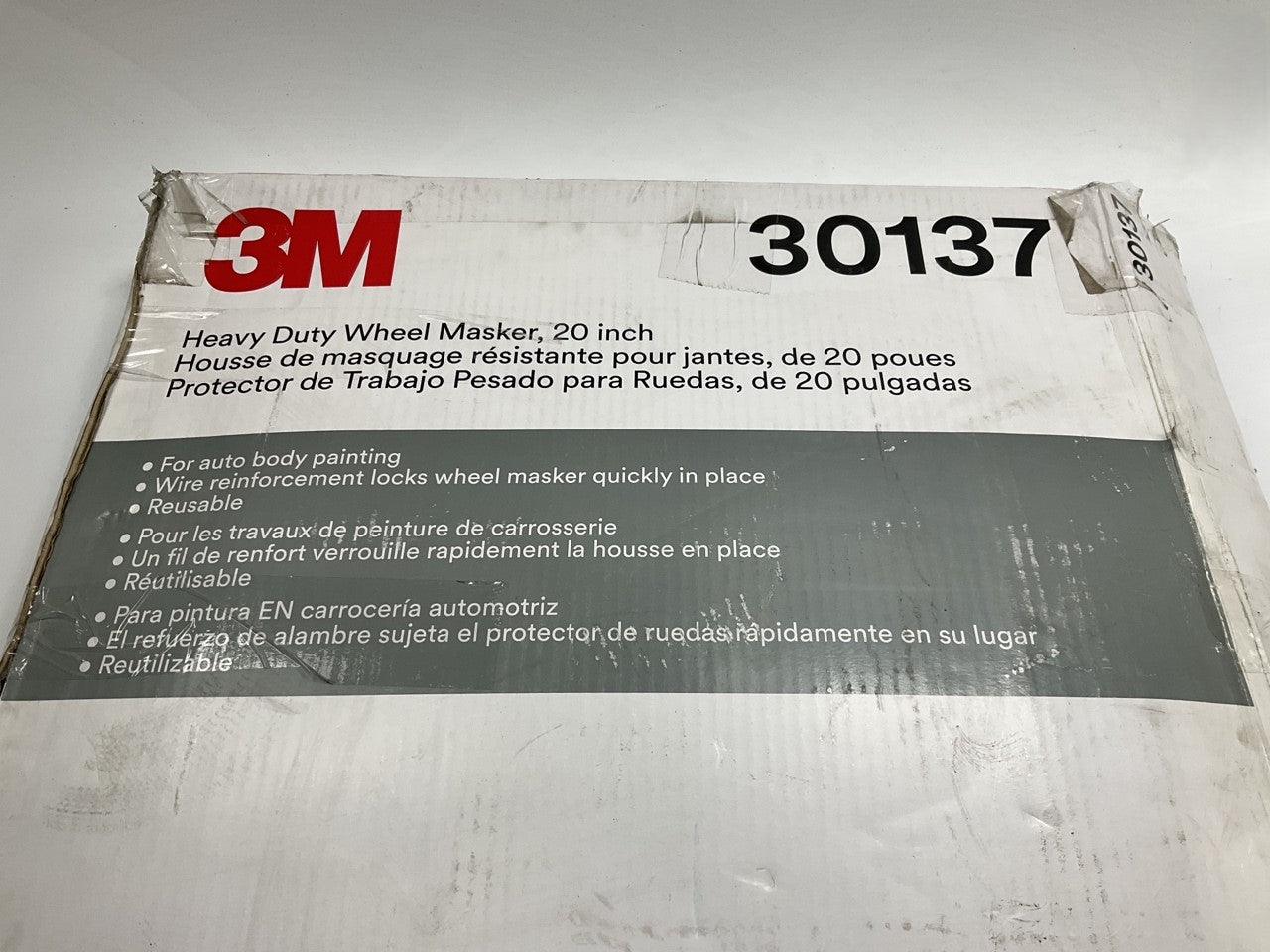 3M 30137 Heavy Duty Canvas Wheel Masker Kit, 20 Inch