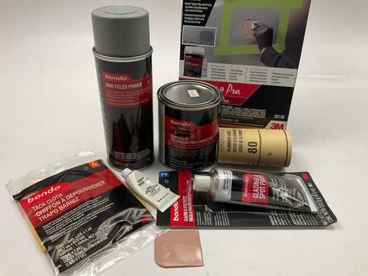 Bondo 30156 Complete Dent Repair Kit - Everything You Need To Fix Dents