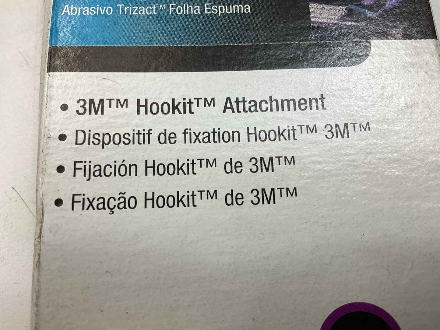 3M 30190 Foam Sheet Trizact Sanding Sheet 2-3/4 X 5-1/2 Hookit P3000, 4 Sheets