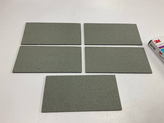 3M 30190 Foam Sheet Trizact Sanding 2-3/4 X 5-1/2 Hookit P3000 5 Sheets Per Pack