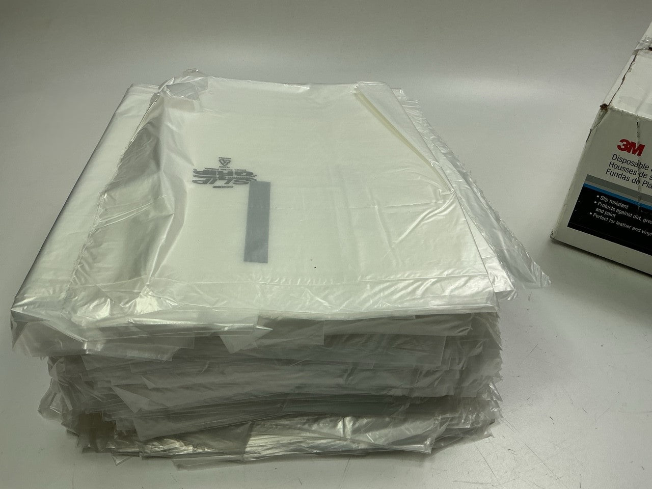 3M Marson 30200 Kwikee Disposable Plastic Seat Cover, 125 Pcs