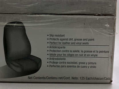 3M Marson 30200 Kwikee Disposable Plastic Seat Cover, 125 Pcs