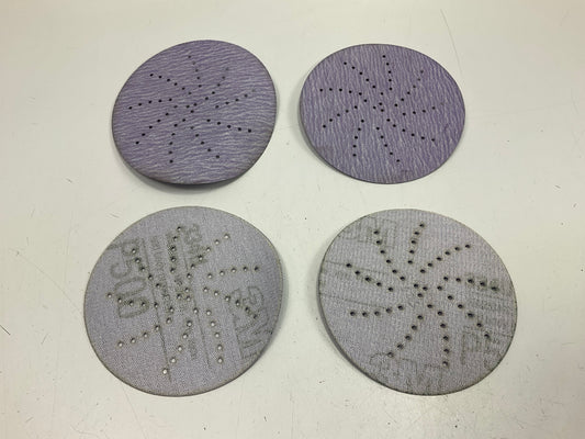 49 Discs Total - 3M 30272 Purple Clean Sanding Hookit Disc, 3 Inch, P500 Grit
