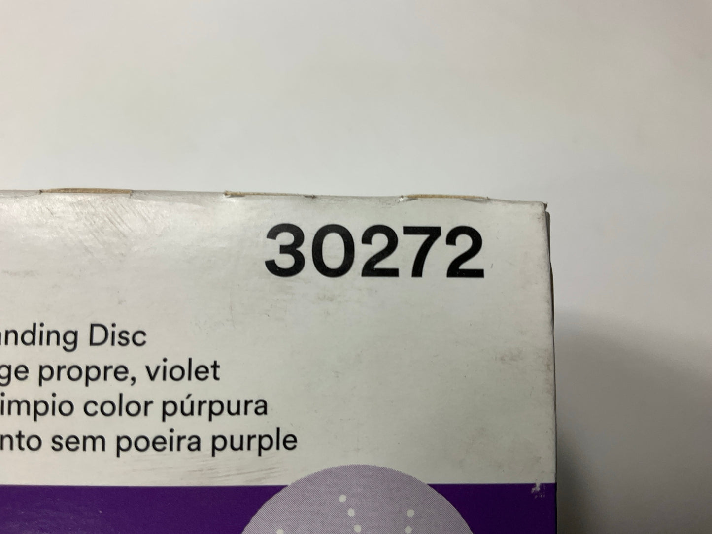 3M 30272 Purple Clean Sanding Hookit Disc, 3 Inch, P500 Grit, 50 Disc Pack