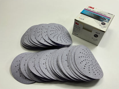 3M 30278 Purple Clean Sanding Hookit Disc, 3 Inch, P220 Grit, 41 Discs Total