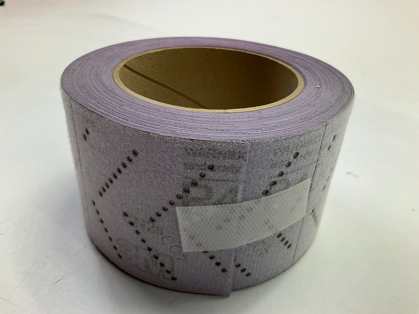 3M 30703 Hookit Purple Clean Sanding Sheet Roll, 400 Grade, 70mm X 12m