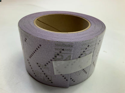3M 30703 Hookit Purple Clean Sanding Sheet Roll, 400 Grade, 70mm X 12m