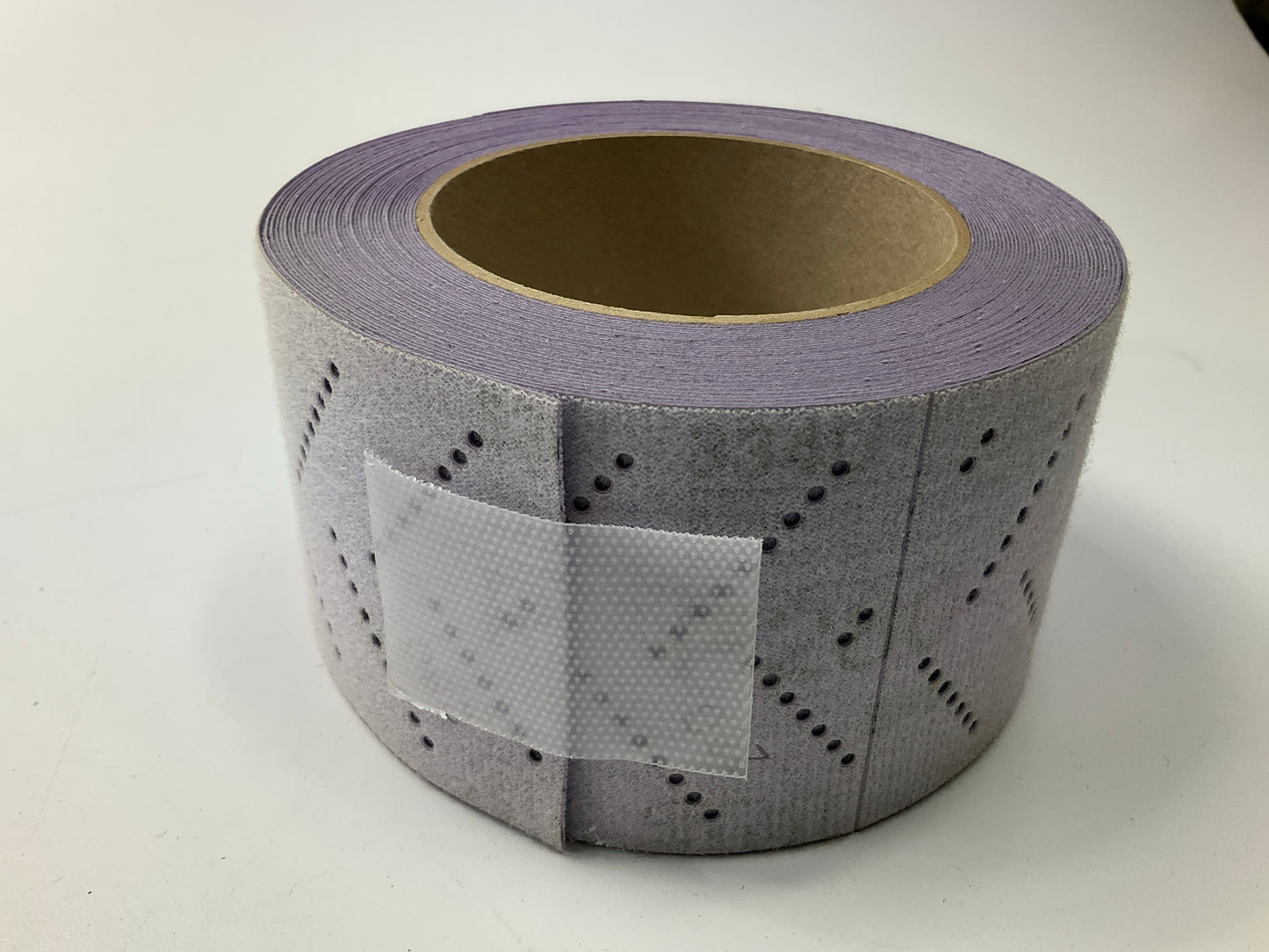 3M 30706 Hookit Purple Clean Sanding Sheet Roll 2.75'' Wide X 39' Long P280 Grit