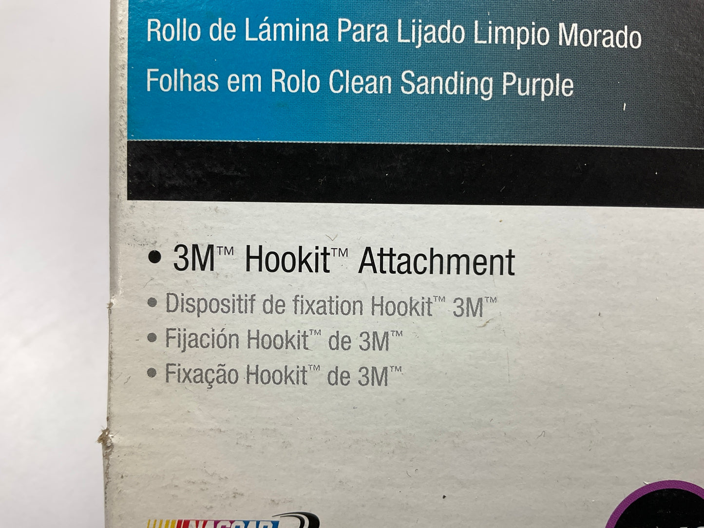 3M 30707 Hookit Purple Clean Sanding Sheet Roll P240, 70mm X 12m