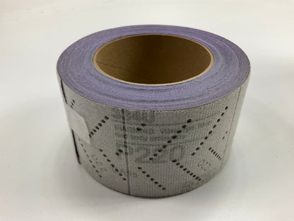 3M 30708 Hookit Purple Clean Sanding Sheet Roll, 220 Grade, 70mm X 12m