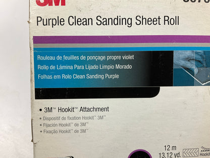 3M 30708 Hookit Purple Clean Sanding Sheet Roll, 220 Grade, 70mm X 12m