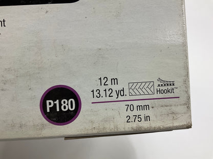 3M 30709 Hookit Purple Clean Sanding Sheet Roll, 180 Grade 70mm X 12 M