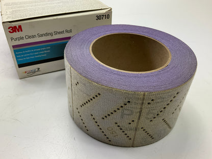 3M 30710 Hookit Purple Clean Sanding Roll 150 Grade, 70mm X 12m