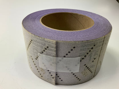 3M 30710 Hookit Purple Clean Sanding Roll 150 Grade, 70mm X 12m