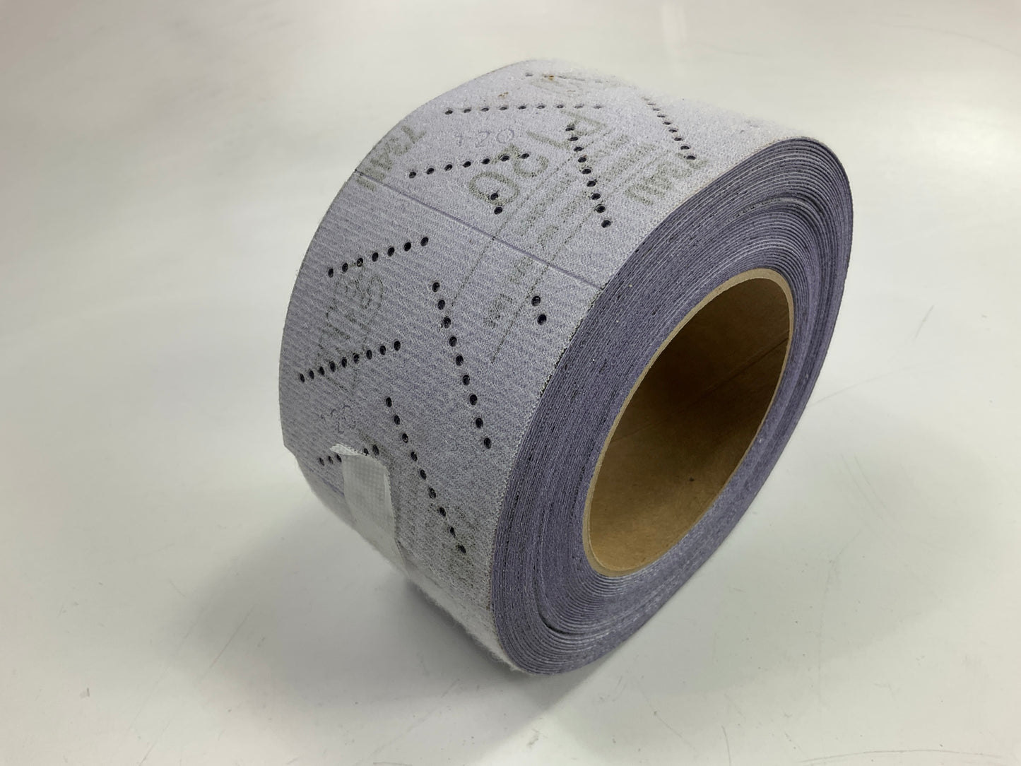3M 30711 Hookit Purple Clean Sanding Sheet Roll, 120 Grade, 70mm X 12m