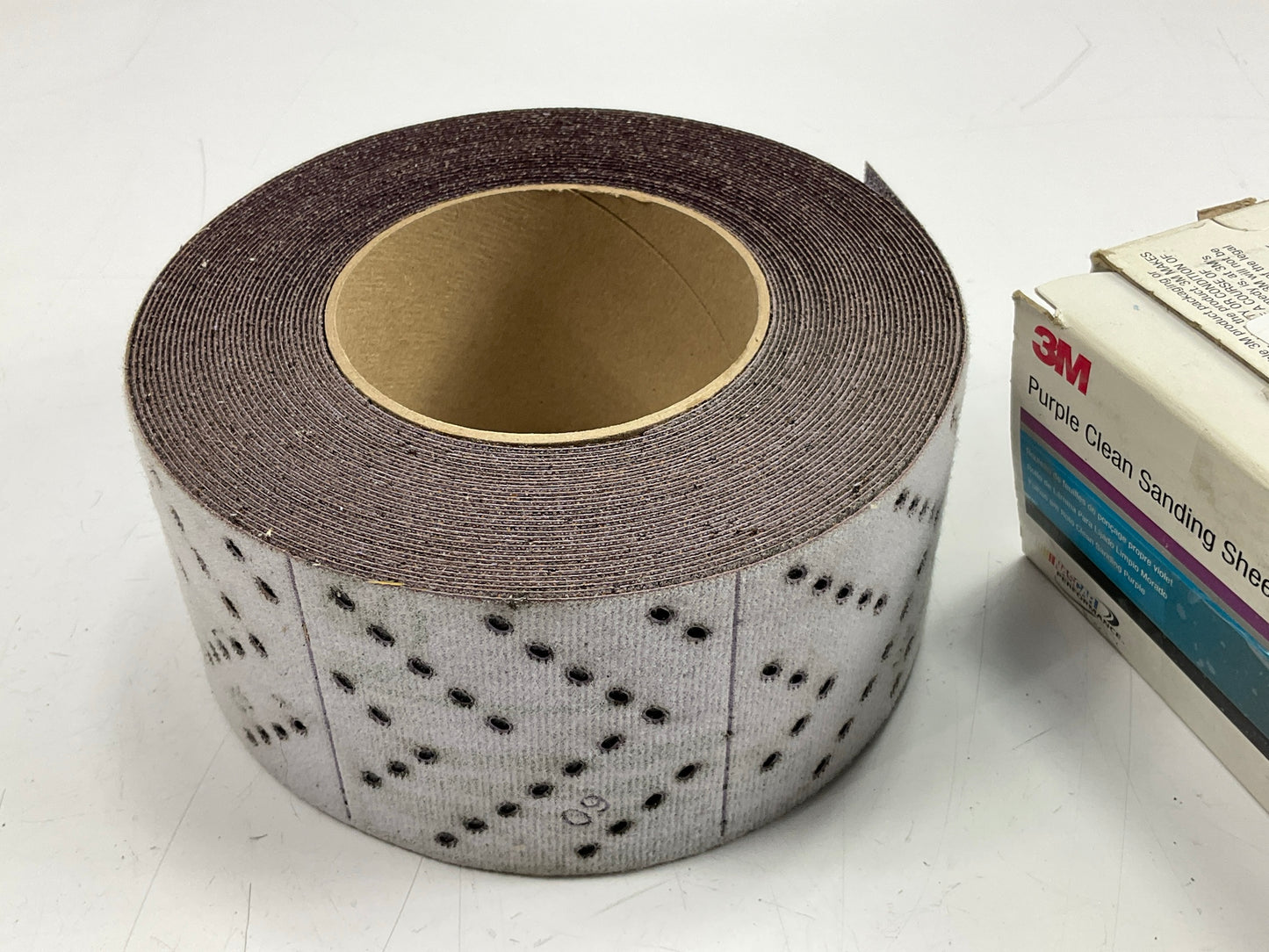 3M 30714 Hookit 740I Purple 70mm X 12 M 60 Grit Purple Clean Sanding Sheet Roll