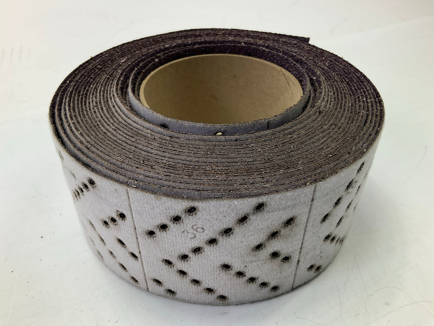 3M 30716 Hookit Purple Clean Sanding Sheet Roll, 8m X 70mm, 36E Grit