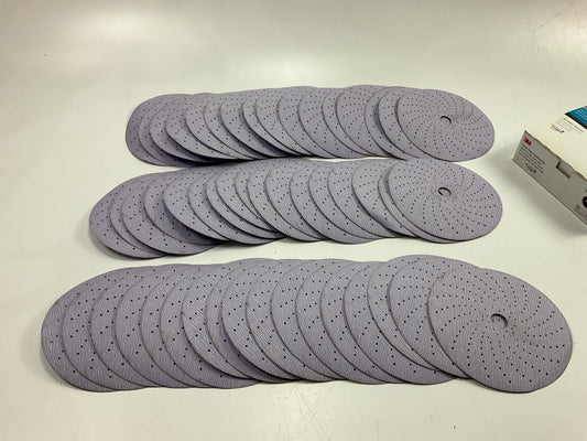 3M 30761 Purple Clean Sanding Hookit Disc 6'' Sander P600 Grit (50 Discs)
