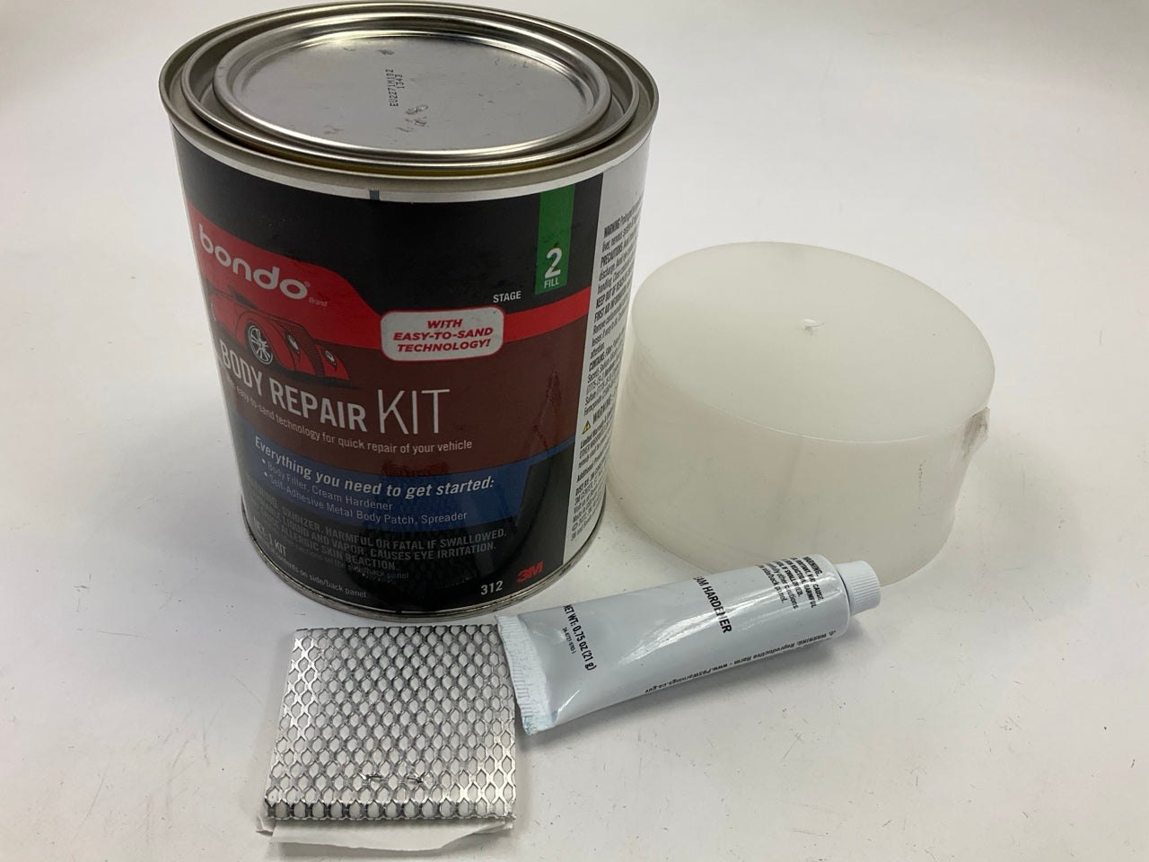 3M Bondo 312 Bondo Body Filler Repair Kit, Everything You Need To Get Started