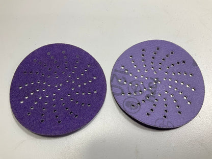 3M 31362 Cubitron II Sanding Discs, 3'', 120+ Grit, Hook & Loop, Purple, 50 Discs