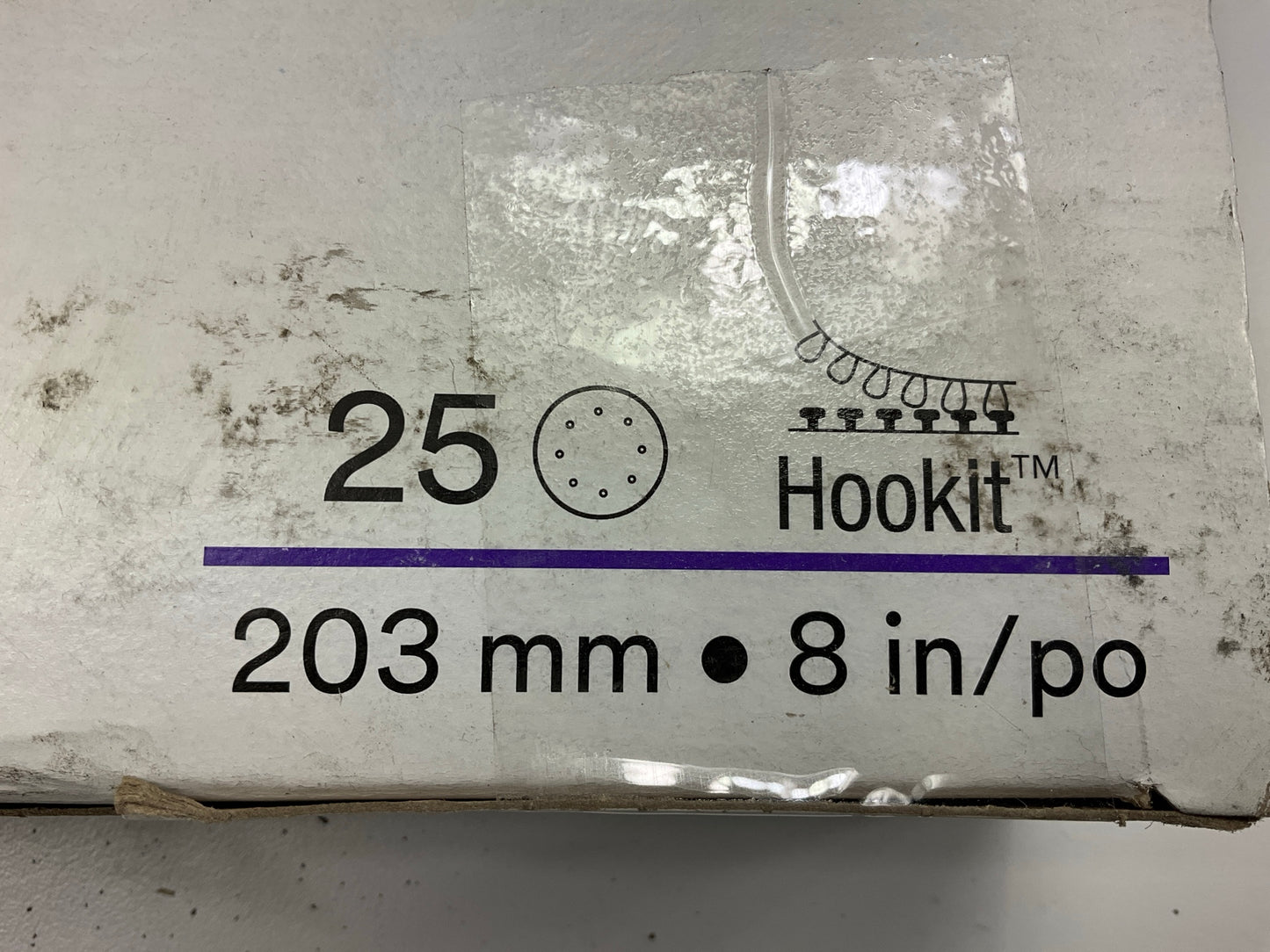 3M 31375 Cubitron II Hookit Clean Sanding Abrasive Disc 8'', 40, 25 Discs Per Box