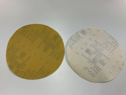 3M 31434 Stikit Gold 6'' P400A Grit Sanding Disc, 5 / Pack