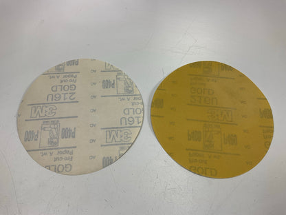 3M 31434 6'' 400 Grit Stikit Sanding Discs - 75 Discs Total