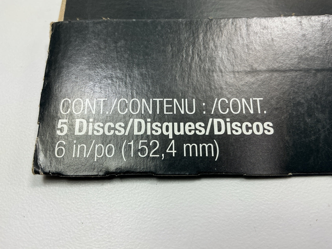 3M 31435 Stikit Gold Sanding Disc, 6 Inch, P320 Grit, 5 / Pack