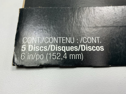 3M 31435 Stikit Gold Sanding Disc, 6 Inch, P320 Grit, 5 / Pack