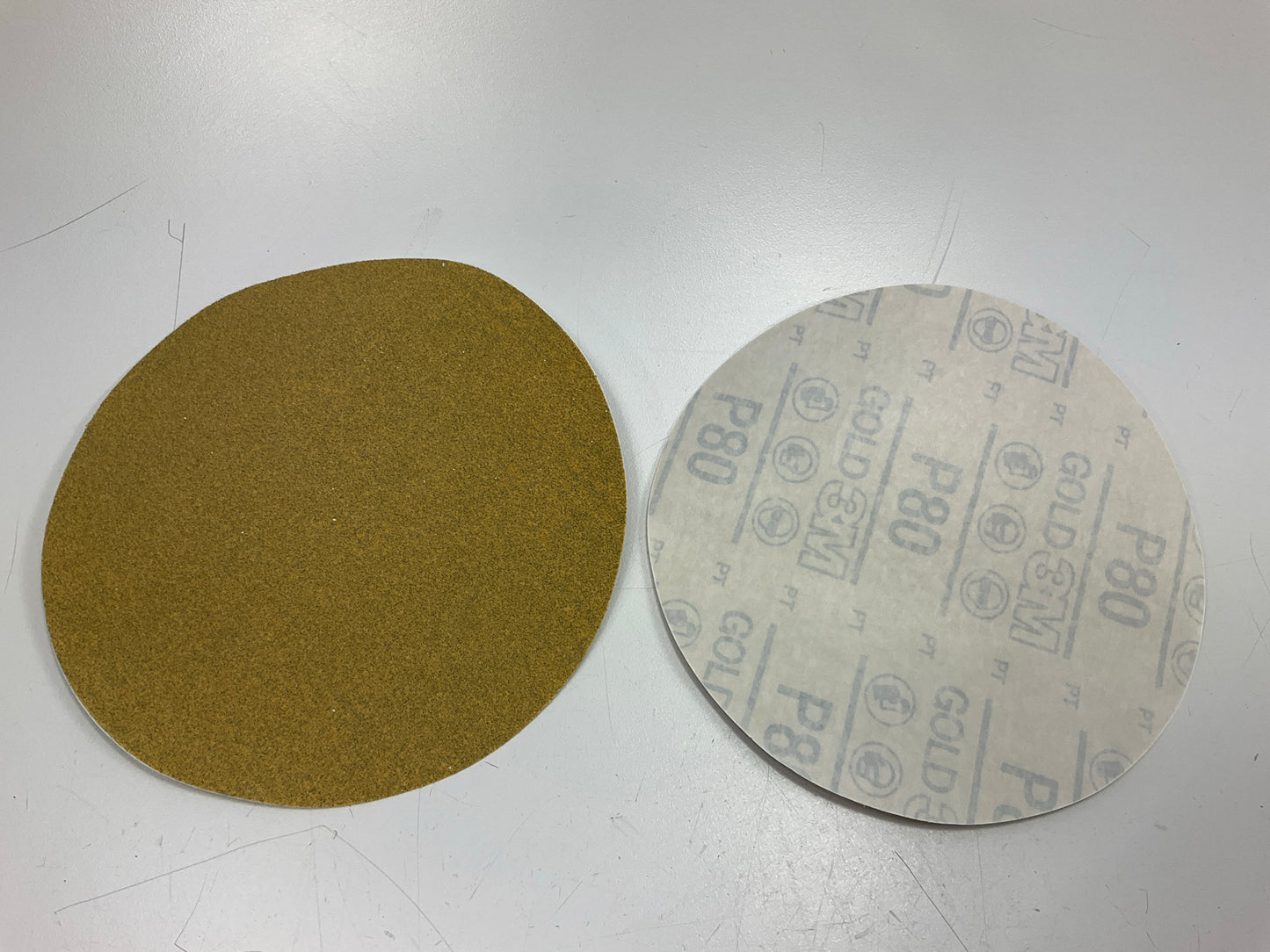 3M 31451 80 Grit 6'' Sanding Disc With Stikit Attachment, 10-Pack