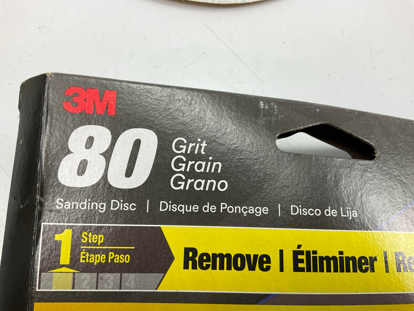 3M 31451 80 Grit 6'' Sanding Disc With Stikit Attachment, 10-Pack